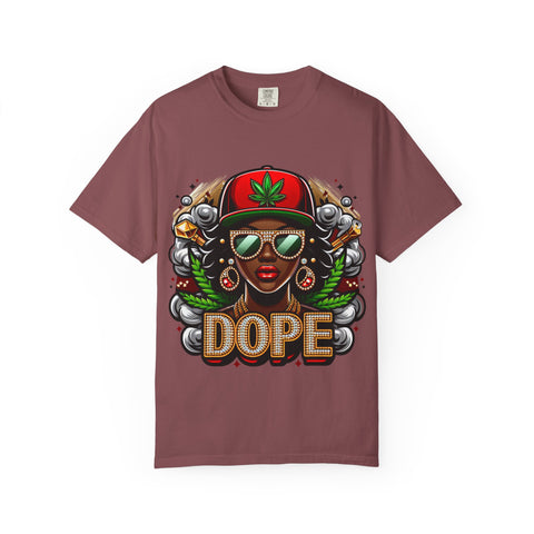 Dope Vibe Unisex Garment-Dyed T-Shirt - Cool Urban Fashion Tee