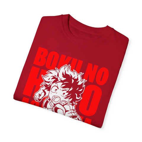 Boku No Hero Academia Unisex Garment-Dyed T-Shirt