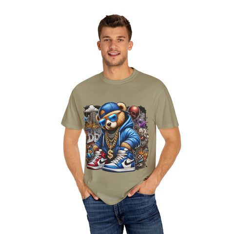 Street Art Bear Graphic T-Shirt - Cool Unisex Tee for Trendsetters