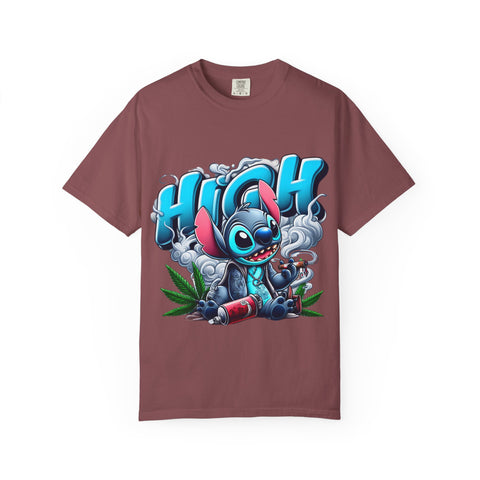 High Vibes Unisex Garment-Dyed T-Shirt