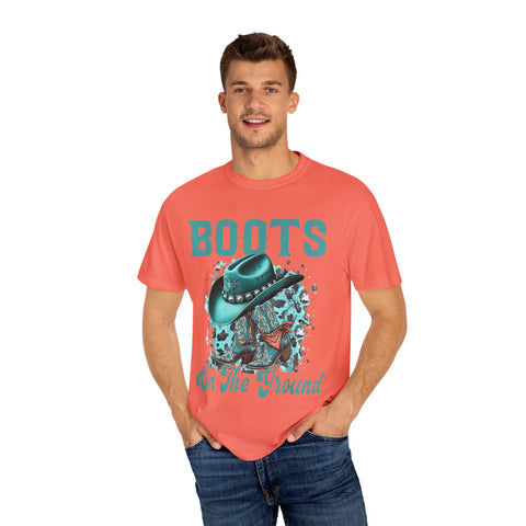 Cowboy Boots Graphic T-Shirt for Western Fashion Lovers