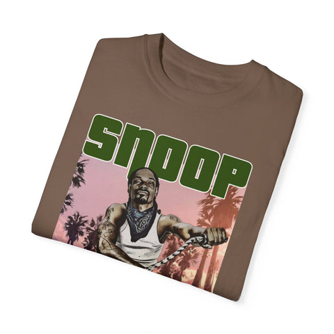 Snoop Dogg Graphic T-Shirt - Retro Grand Theft Auto Design