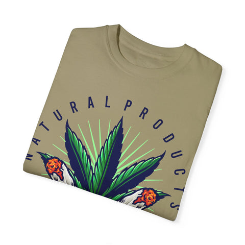 Cannabis Natural Products T-Shirt - Unisex Garment-Dyed Tee for Eco-Conscious Individuals