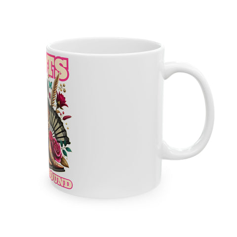 Boogie On The Road Ceramic Coffee Mug - 11oz & 15oz
