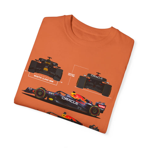 RB20 Racing Unisex Garment-Dyed T-shirt - Perfect for F1 Fans