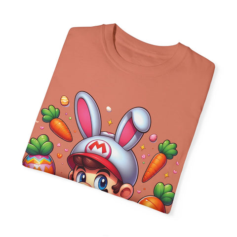 Cute Easter Character Unisex Garment-Dyed T-Shirt
