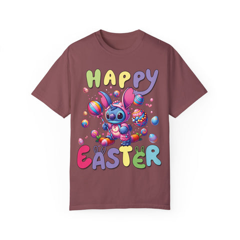 Happy Easter Unisex Garment-Dyed T-Shirt