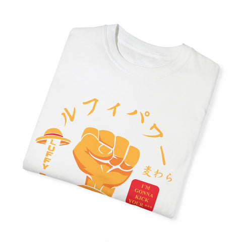 Unisex Luffy Power Graphic T-Shirt - King of Pirates Design