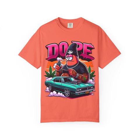 Cool Graphic T-Shirt - 'Dope' Vintage Cartoon Design
