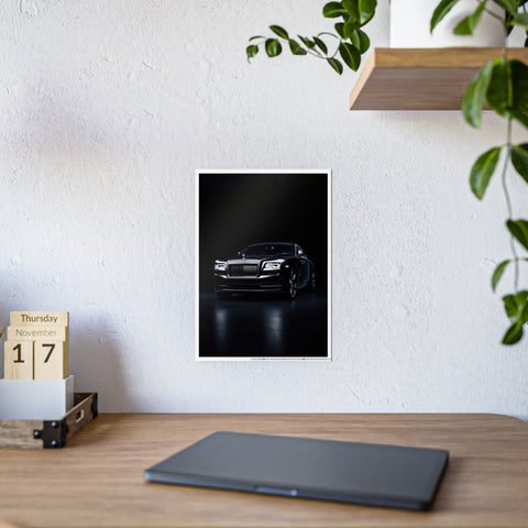 Sleek Car Gloss Poster for Automotive Enthusiasts | Luxury Vehicle Decor