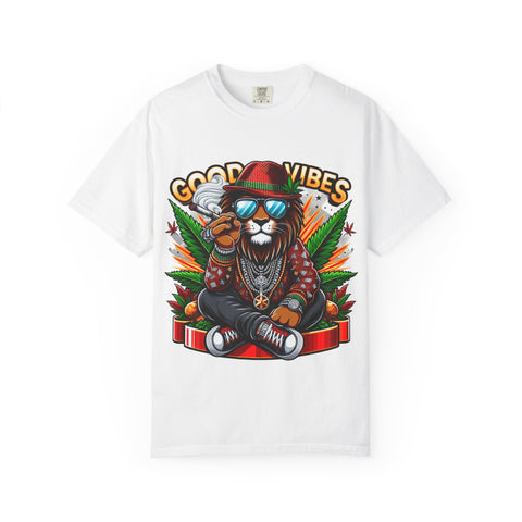 Good Vibes Unisex Garment-Dyed T-Shirt