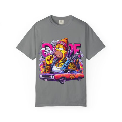 Dope Vibes Unisex Garment-Dyed T-Shirt - Streetwear Style