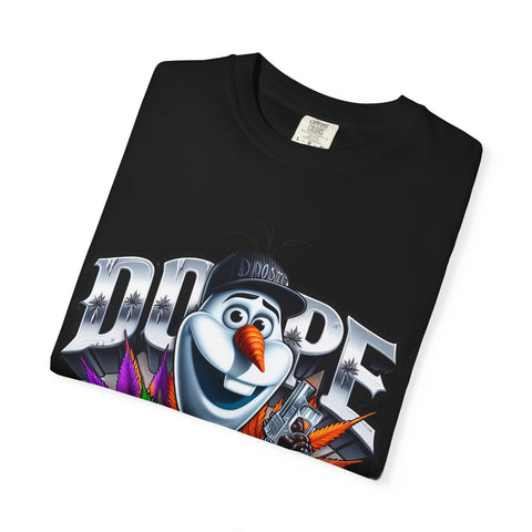 Dope Olaf Graphic T-Shirt for Disney Fans