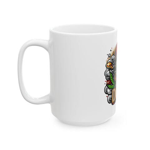 Dope Design Ceramic Mug - 11oz & 15oz - Perfect Gift for Coffee Lovers & Trendsetters