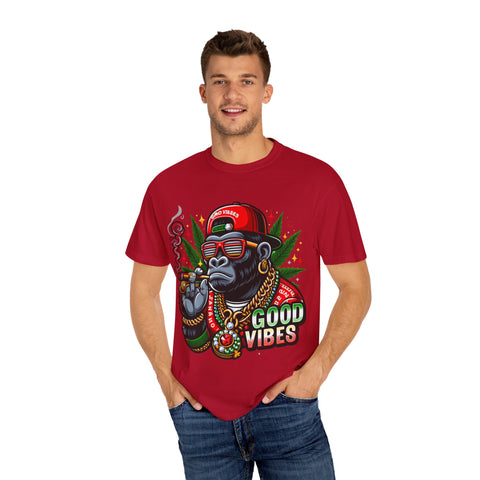 Good Vibes Gorilla Unisex T-Shirt – Fun & Relaxed Style for Chill Occasions