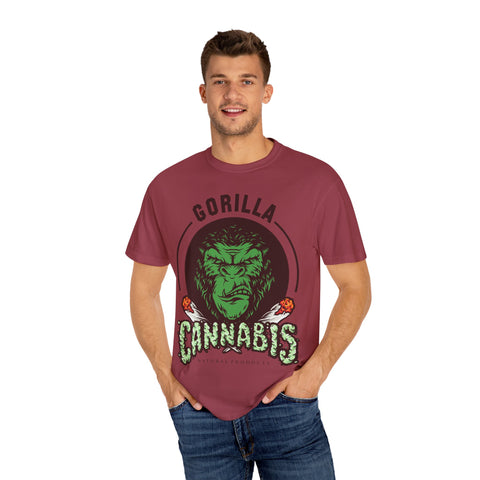 Gorilla Cannabis Unisex T-Shirt - Bold Graphic Tee for Nature Lovers