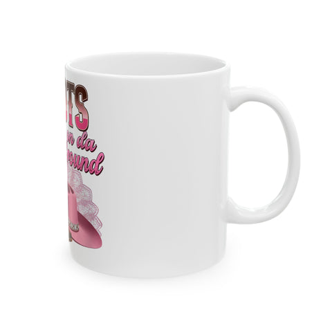 Cute Cowgirl Ceramic Mug - 11oz & 15oz - Perfect for Coffee Lovers!