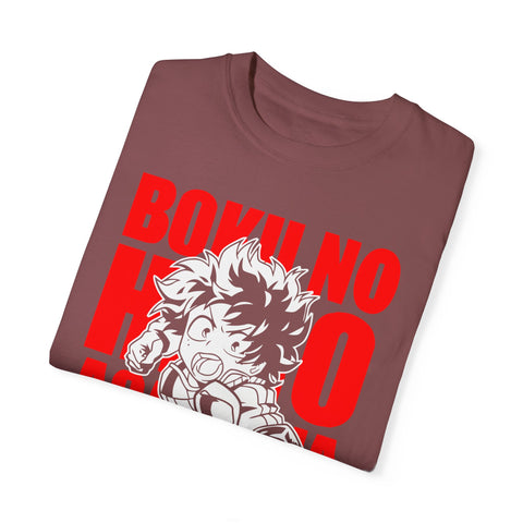 Boku No Hero Academia Unisex Garment-Dyed T-Shirt