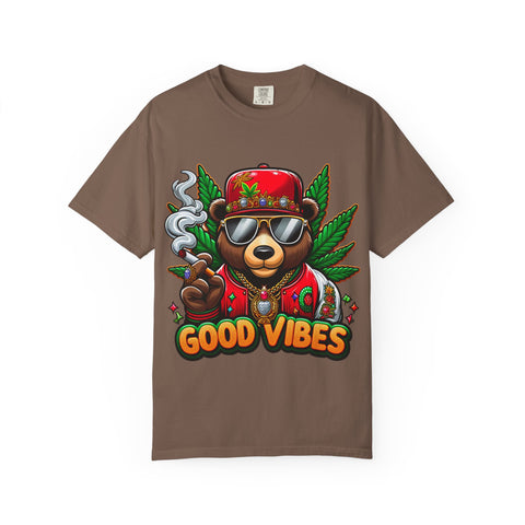 Good Vibes Unisex Garment-Dyed T-Shirt