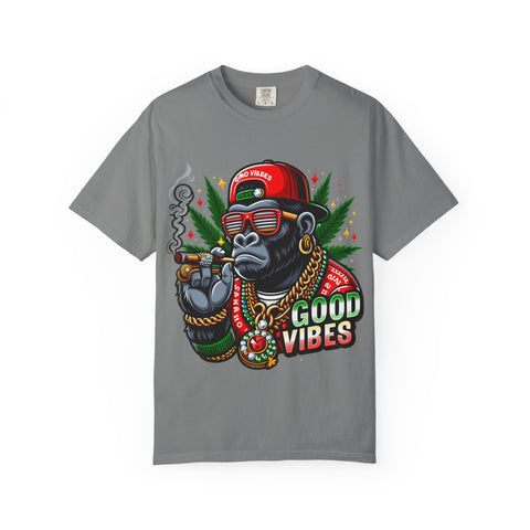 Good Vibes Gorilla Unisex T-Shirt – Fun & Relaxed Style for Chill Occasions