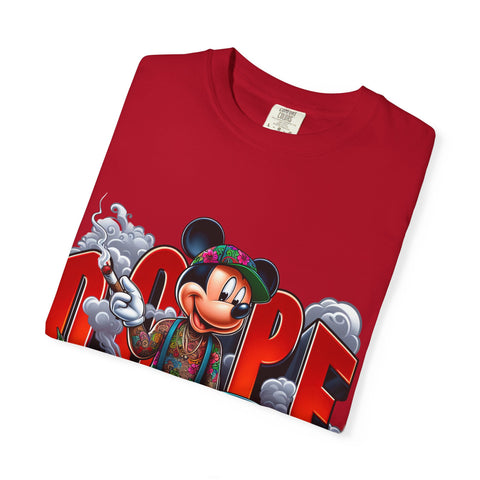 Dope Mickey Mouse Unisex Garment-Dyed T-shirt