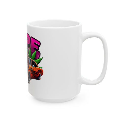 Dope Cartoon Ceramic Mug - 11oz & 15oz