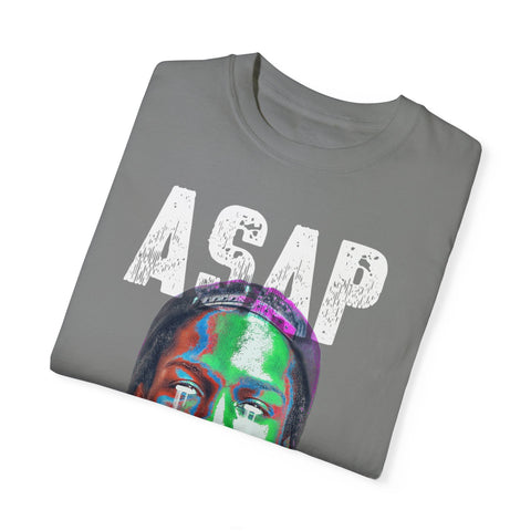 Unisex Garment-Dyed T-Shirt - Vibrant ASAP Graphic Tee