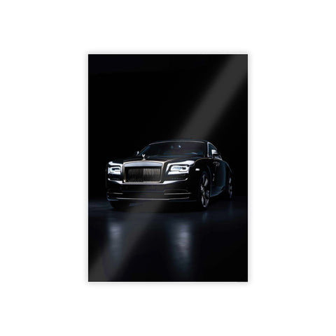 Sleek Car Gloss Poster for Automotive Enthusiasts | Luxury Vehicle Decor