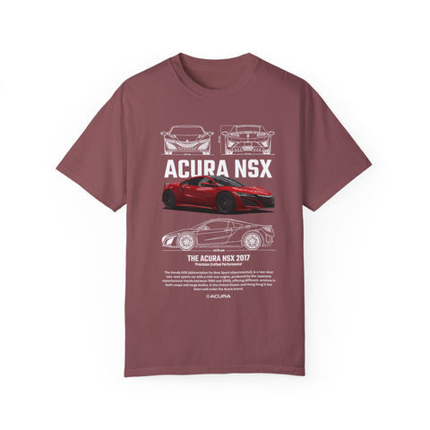 Acura NSX Unisex Garment-Dyed T-Shirt – Car Enthusiast Apparel for Auto Lovers