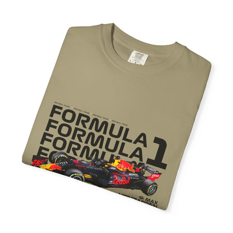Racing Club Unisex Garment-Dyed T-Shirt - Formula 1 Graphic Tee