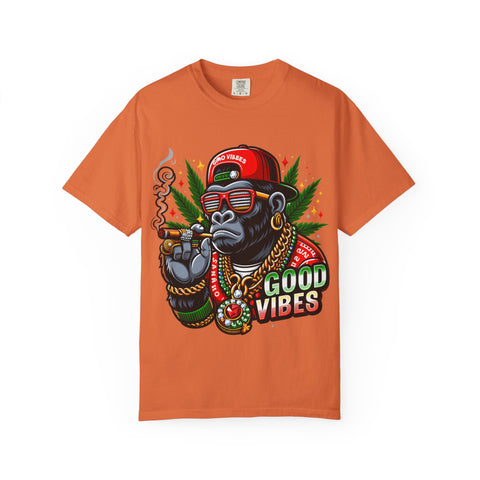 Good Vibes Gorilla Unisex T-Shirt – Fun & Relaxed Style for Chill Occasions