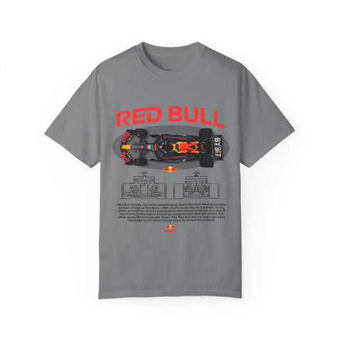 Unisex Red Bull Racing T-Shirt - Sporty Graphic Tee for Fans