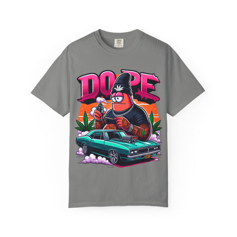 Cool Graphic T-Shirt - 'Dope' Vintage Cartoon Design