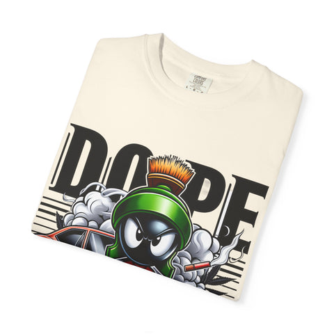 Cool Cartoon Car T-Shirt - Dope Marvin the Martian Design