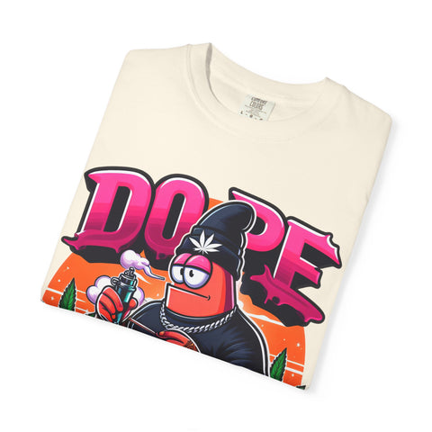 Cool Graphic T-Shirt - 'Dope' Vintage Cartoon Design
