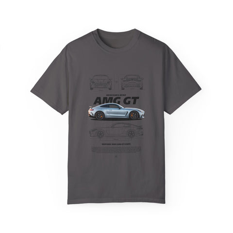 Mercedes AMG GT Unisex Garment-Dyed T-Shirt - Car Enthusiast Apparel