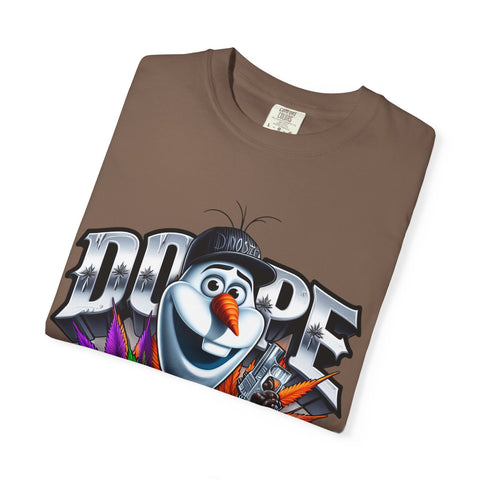 Dope Olaf Graphic T-Shirt for Disney Fans
