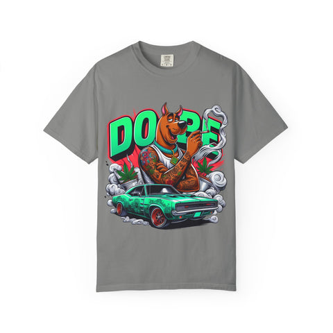 Dope Scooby-Doo Unisex T-Shirt - Vintage Car Design