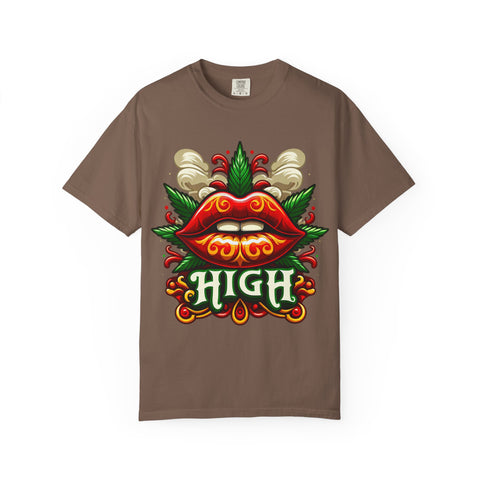 High Vibes Unisex Garment-Dyed T-Shirt