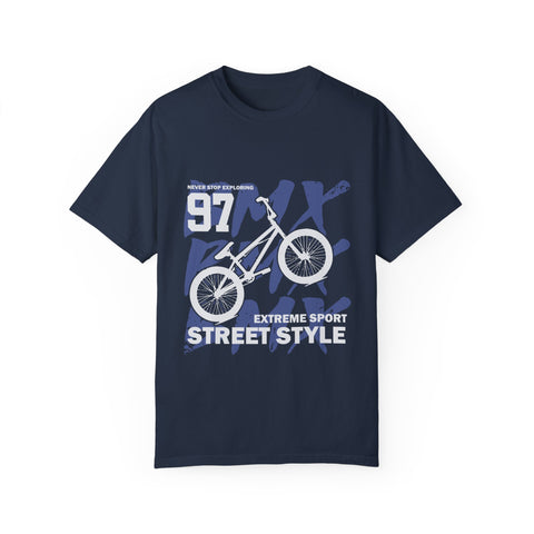 Extreme Sport Street Style T-Shirt - Unisex Garment-Dyed Tee