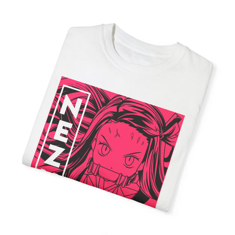 Nezuko Anime T-Shirt - Unisex Garment-Dyed Tee