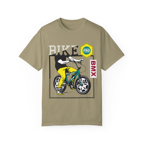 BMX Pro Unisex Garment-Dyed T-shirt - Perfect for Cycling Enthusiasts