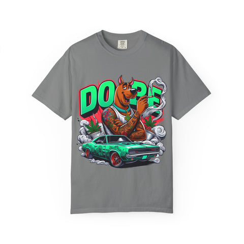 Dope Scooby-Doo Unisex T-Shirt - Vintage Car Design
