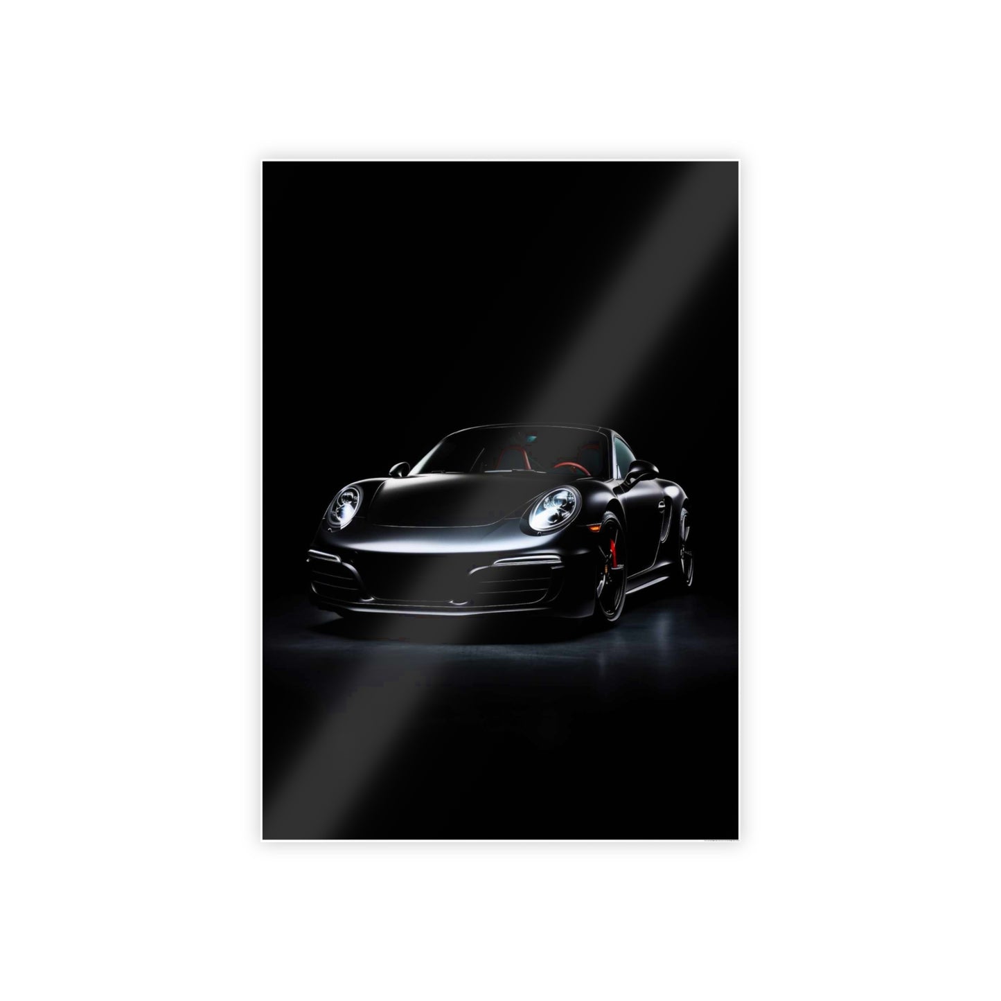 Sleek Luxury Car Gloss Poster - Perfect for Auto Enthusiasts & Home Decor