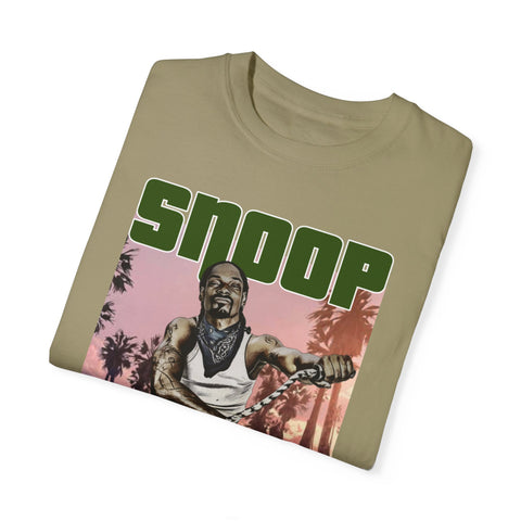 Snoop Dogg Graphic T-Shirt - Retro Grand Theft Auto Design