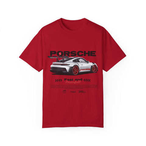 Porsche Racing T-Shirt | Fast and Powerful Graphic Tee for Car Enthusiasts