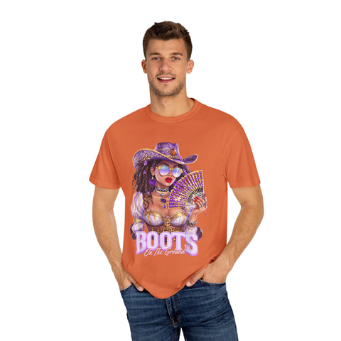 Stylish Unisex T-Shirt - 'BOOTS On the Ground' Graphic Tee