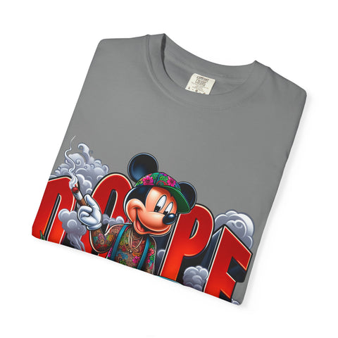 Dope Mickey Mouse Unisex Garment-Dyed T-shirt