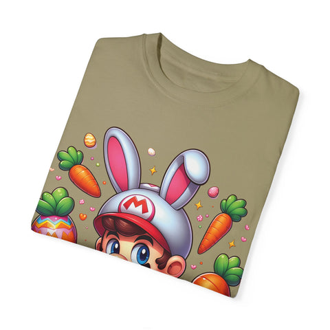 Cute Easter Character Unisex Garment-Dyed T-Shirt