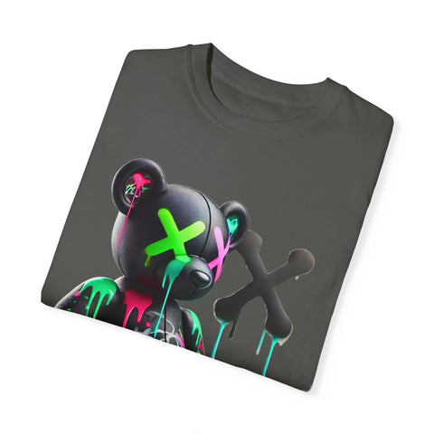 Graffiti Bear Unisex Garment-Dyed T-Shirt